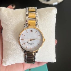 Womens kate spade gold and silver watch